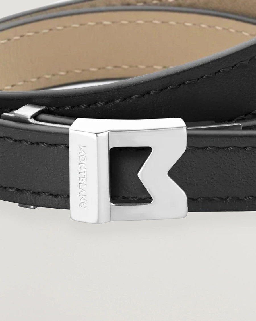 Pulseira Montblanc com letra M de Aço